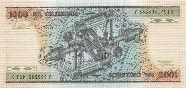 1000 Cruzeiros